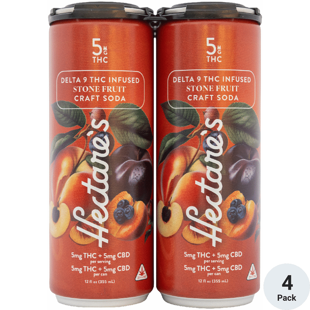Hectare's THC 5mg Stone Fruit Soda