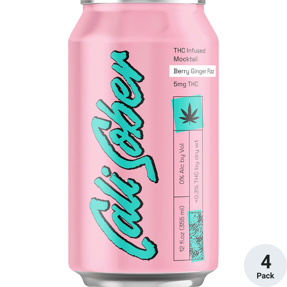 Cali Sober THC 5mg Berry Ginger