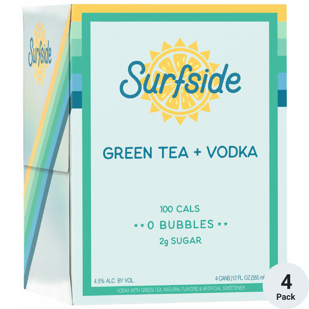 Surfside Green Tea and Vodka