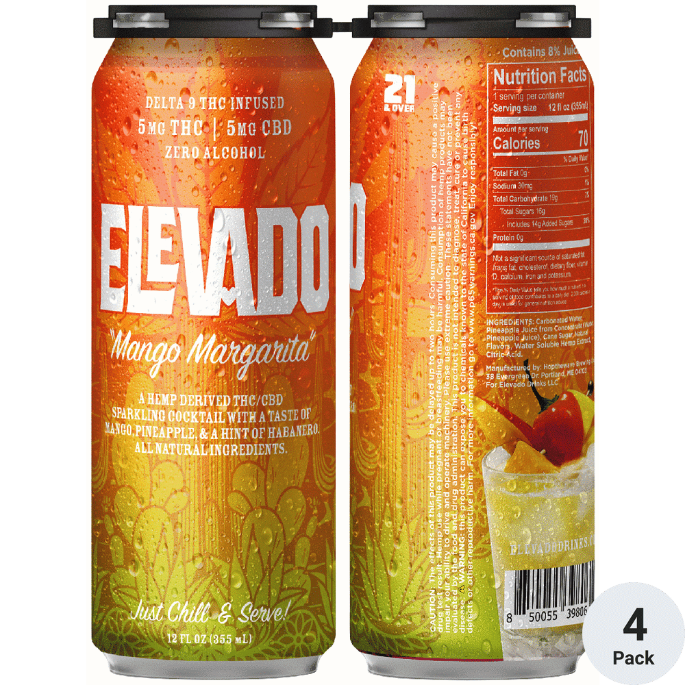 Elevado THC 5mg Mango Margarita