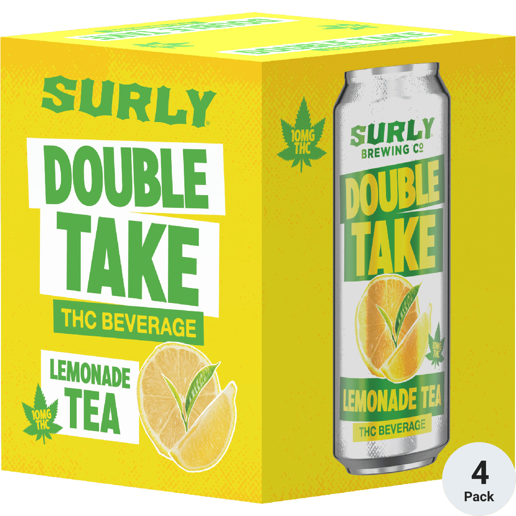Surly Double Take THC 10mg Tea Lemonade