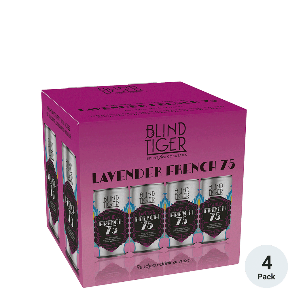 Blind Tiger Non-Alcoholic Lavender French 75