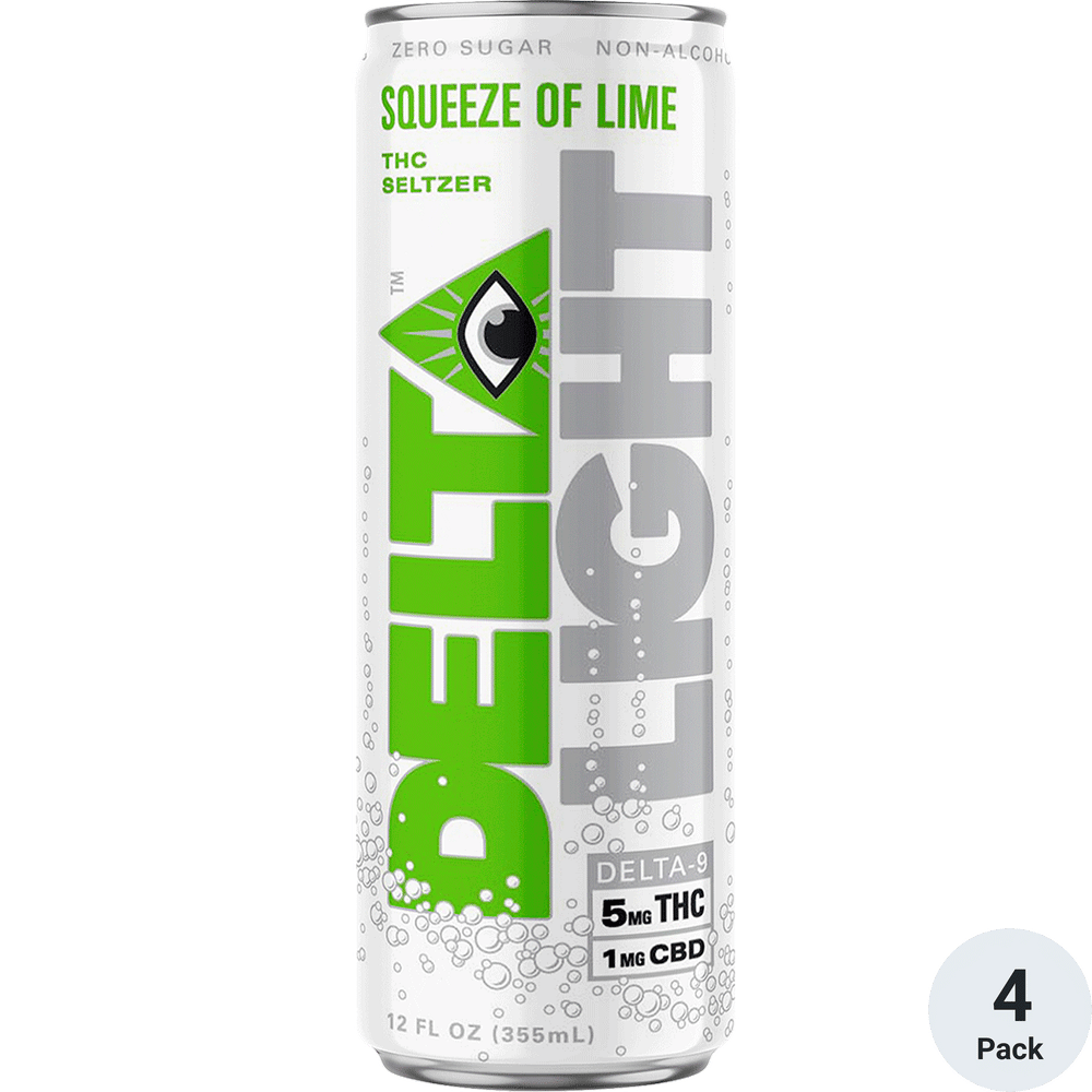 Delta Light THC 5mg Squeeze of Lime | Total Wine & More