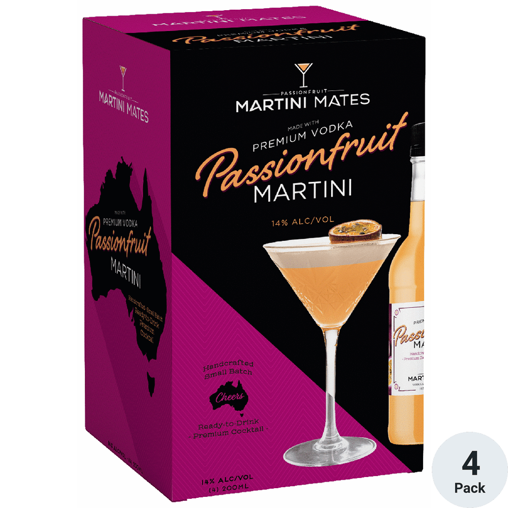 Martini Mates Passionfruit Martini