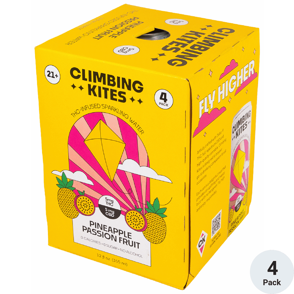 ★ラッキーNo.★ヴァルモン ピュアパンパリングキット Climbing Kites THC 5mg Pineapple Passionfruit | Total Wine & More