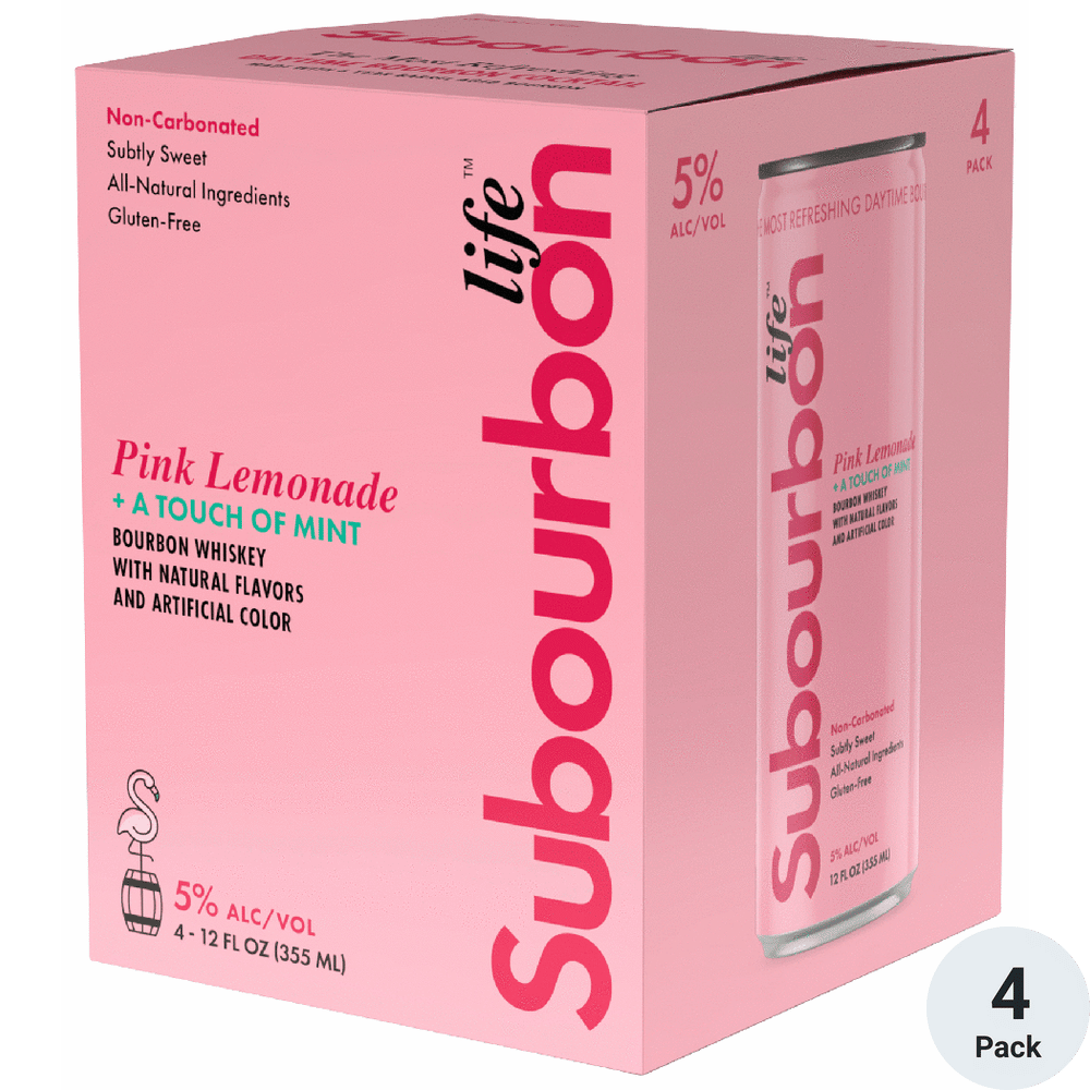 Subourbon Life Pink Lemonade Bourbon Whiskey