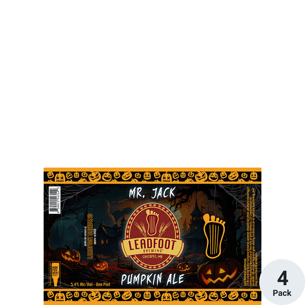 Leadfoot Mr. Jack Pumpkin Ale