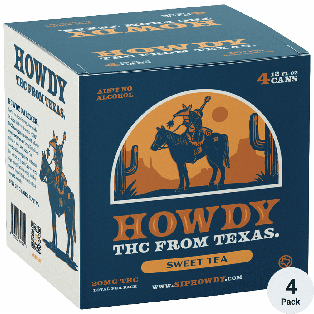 Howdy THC 5mg Sweet Tea
