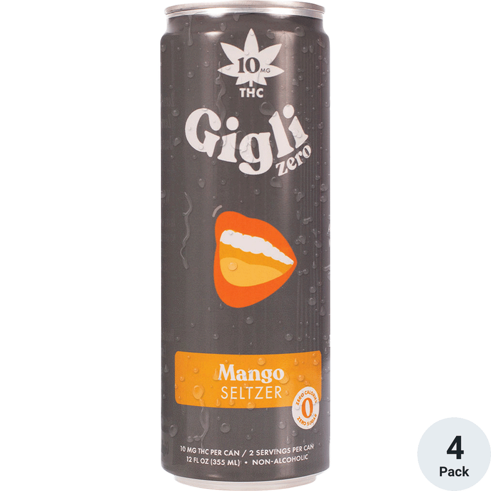 Gigli THC 10mg Mango Seltzer