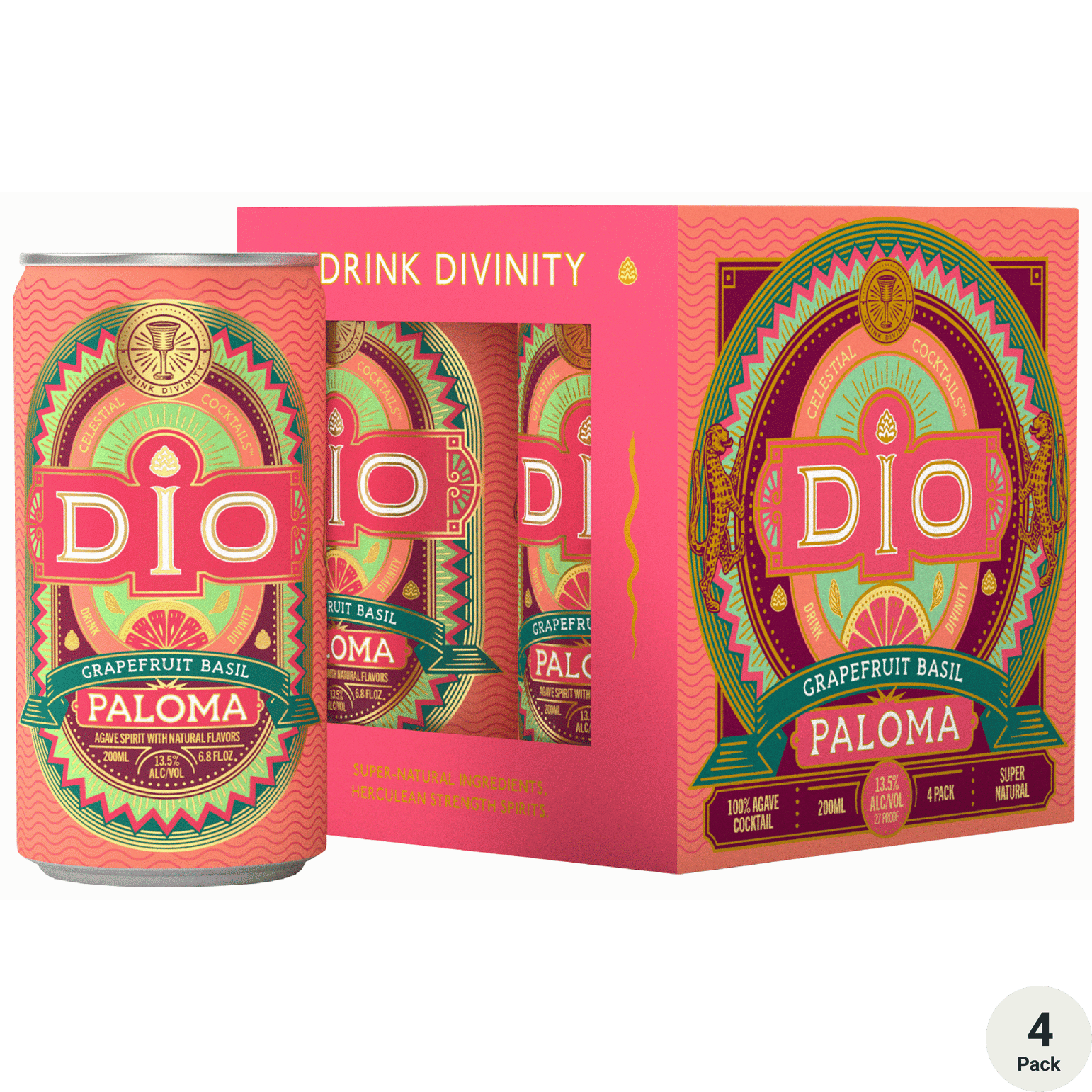 Reve Tonic DⅡ 250mL 2本セット DIO Grapefruit Basil Paloma | Total Wine & More