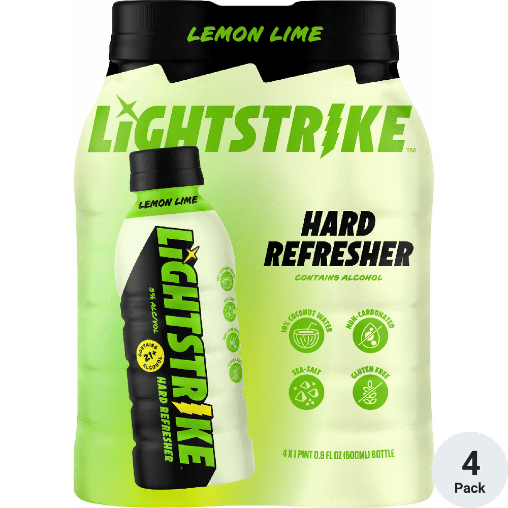 Lightstrike Hard Refresher Lemon Lime | Total Wine & More Lightstrike Hard Refresher Lemon Lime | Total Wine & More