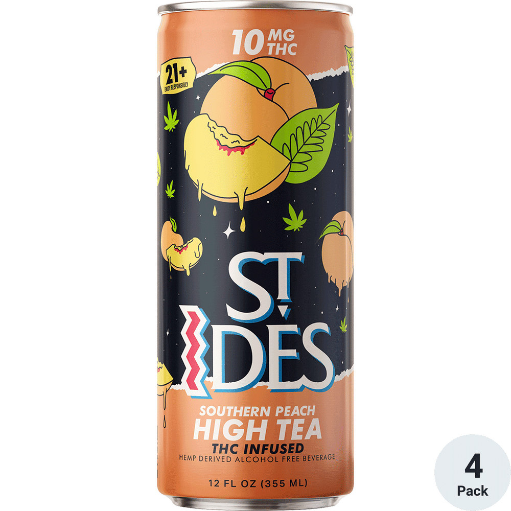St Ides 10mg THC High Tea Peach