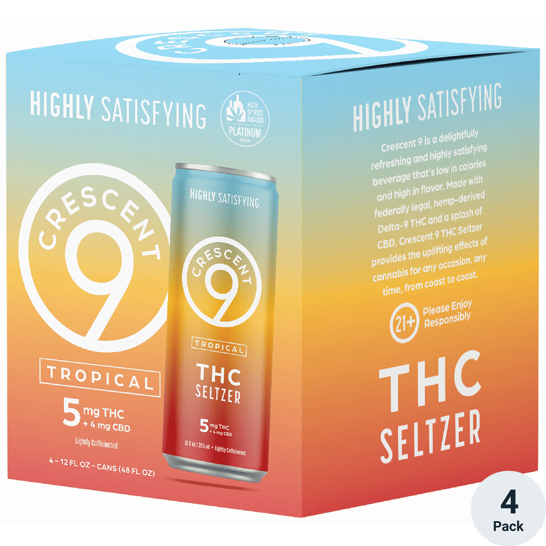 MJ‼️/ The Crescent 9`9 MJ‼️/ The Crescent 9`9 Crescent 9 THC Seltzer | Award
