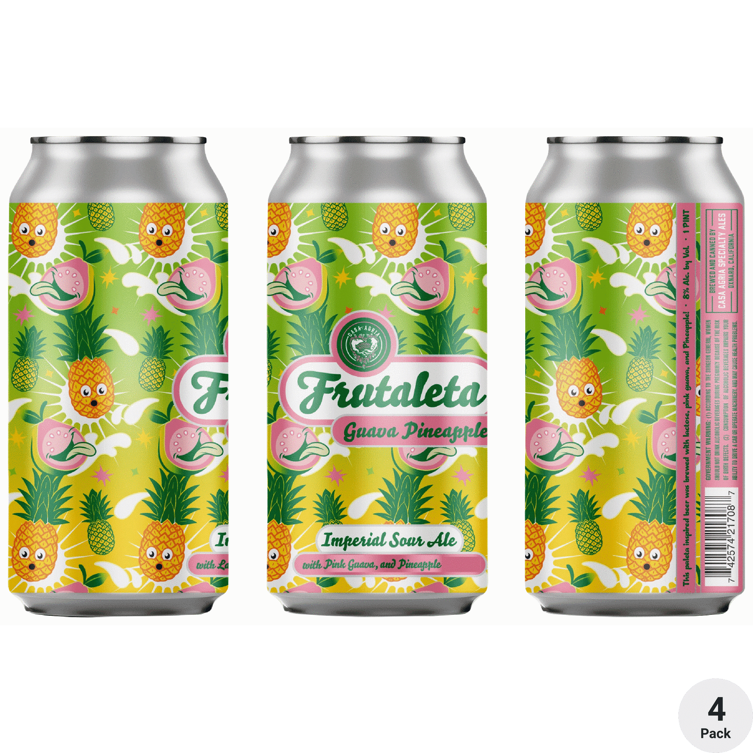 Casa Agria Guava Pineapple Frutaleta