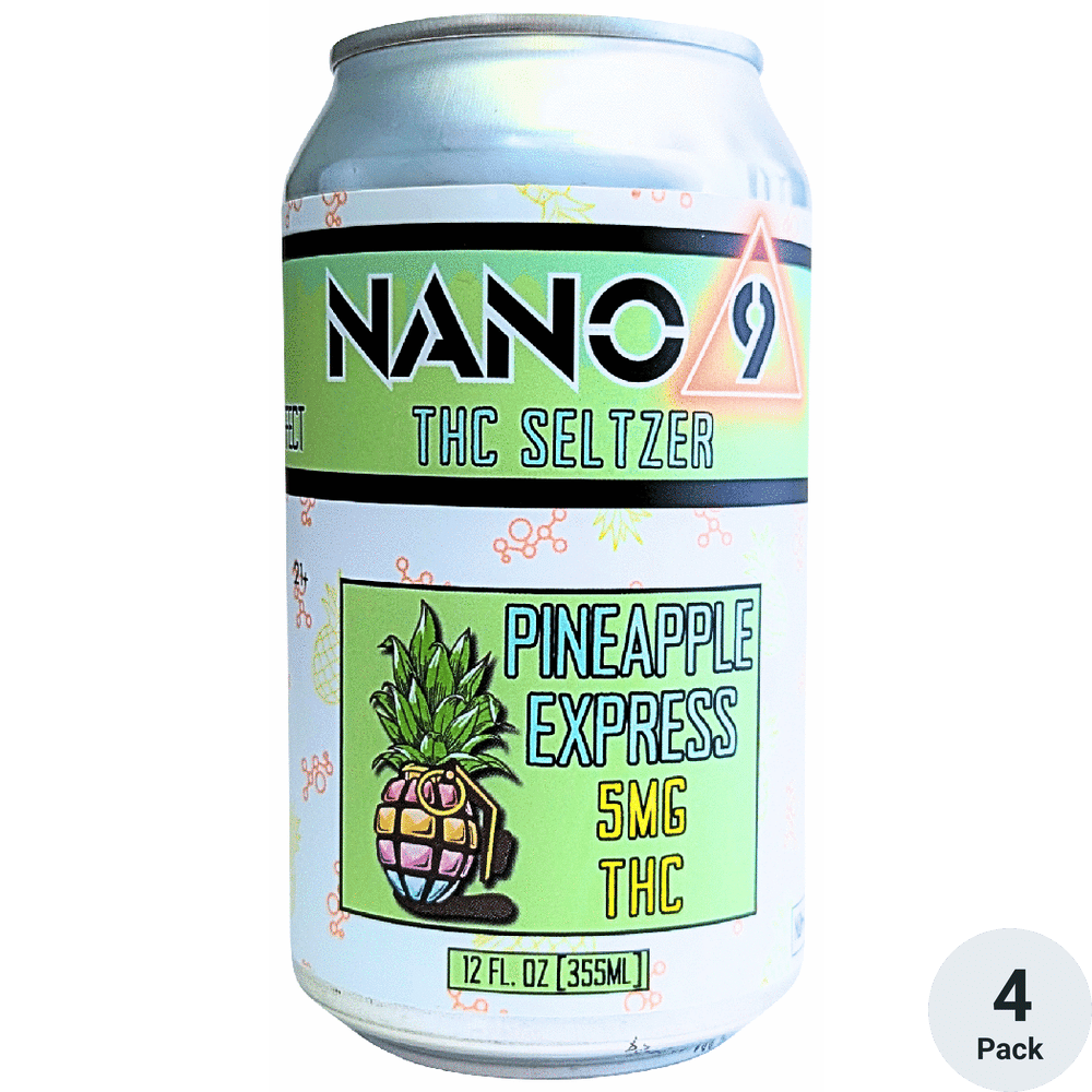 Nano 9 THC 5mg Pineapple Express | Total Wine & More