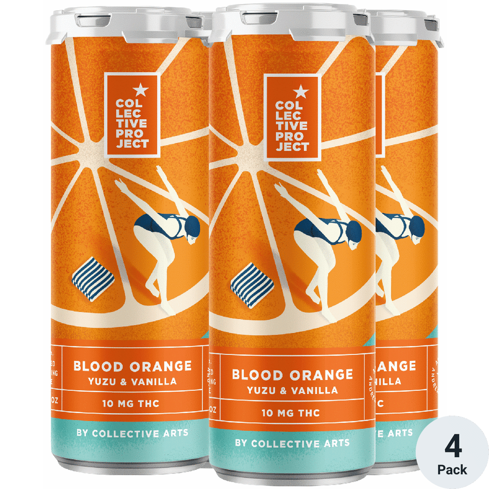 Collective Arts THC 10mg Blood Orange Yuzu and Vanilla | Total