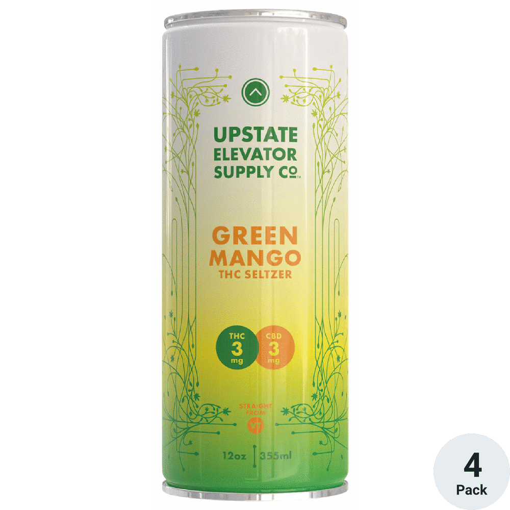 Upstate Elevator Co THC 3mg Green Mango CT | Total Wine & More
