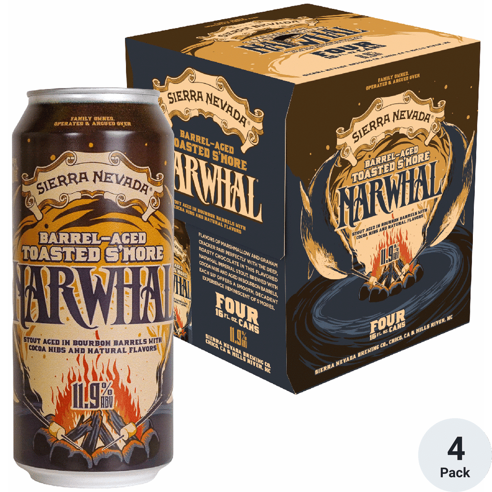 Sierra Nevada Barrel Aged Toasted S'More Narwhal Imperial Stout