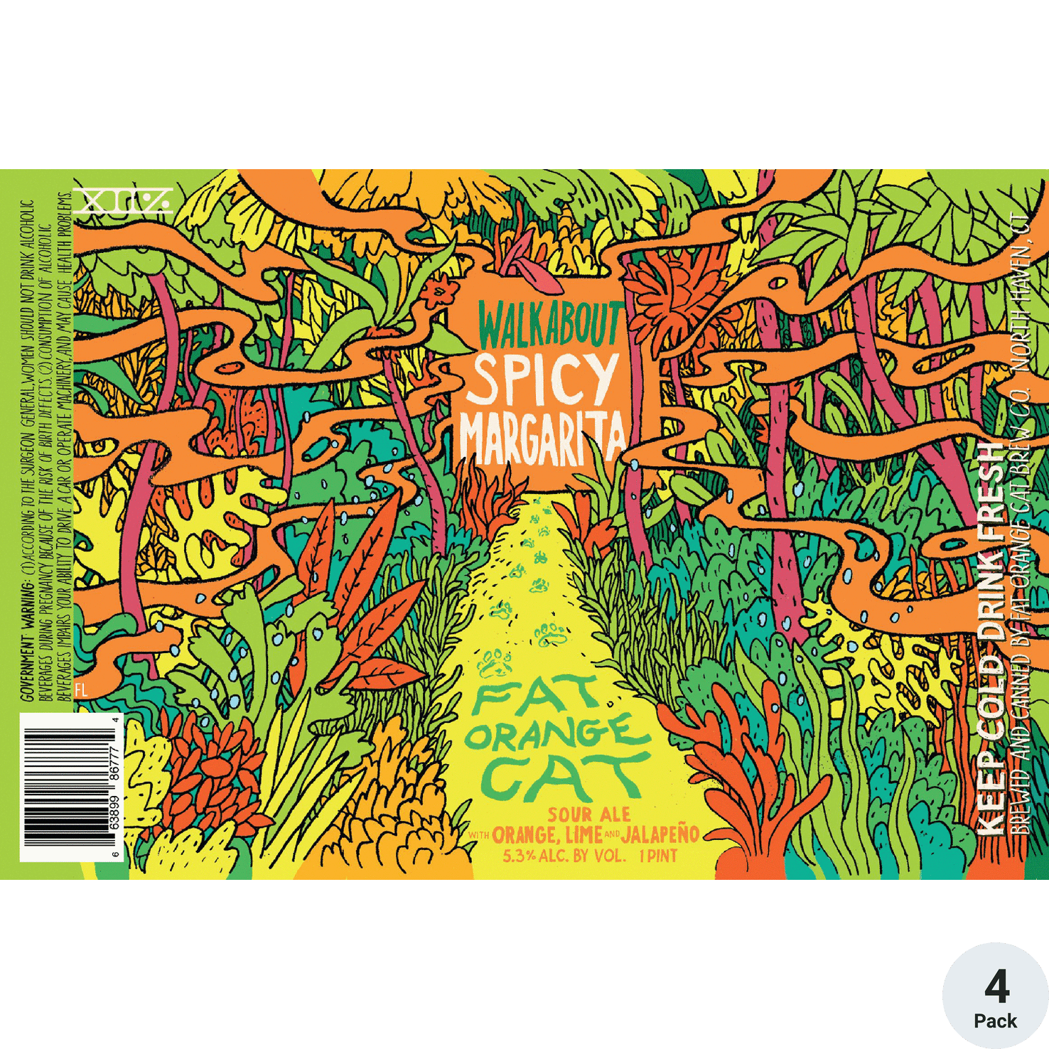 Fat Orange Cat Walkabout Spicy Margarita | Total Wine & More
