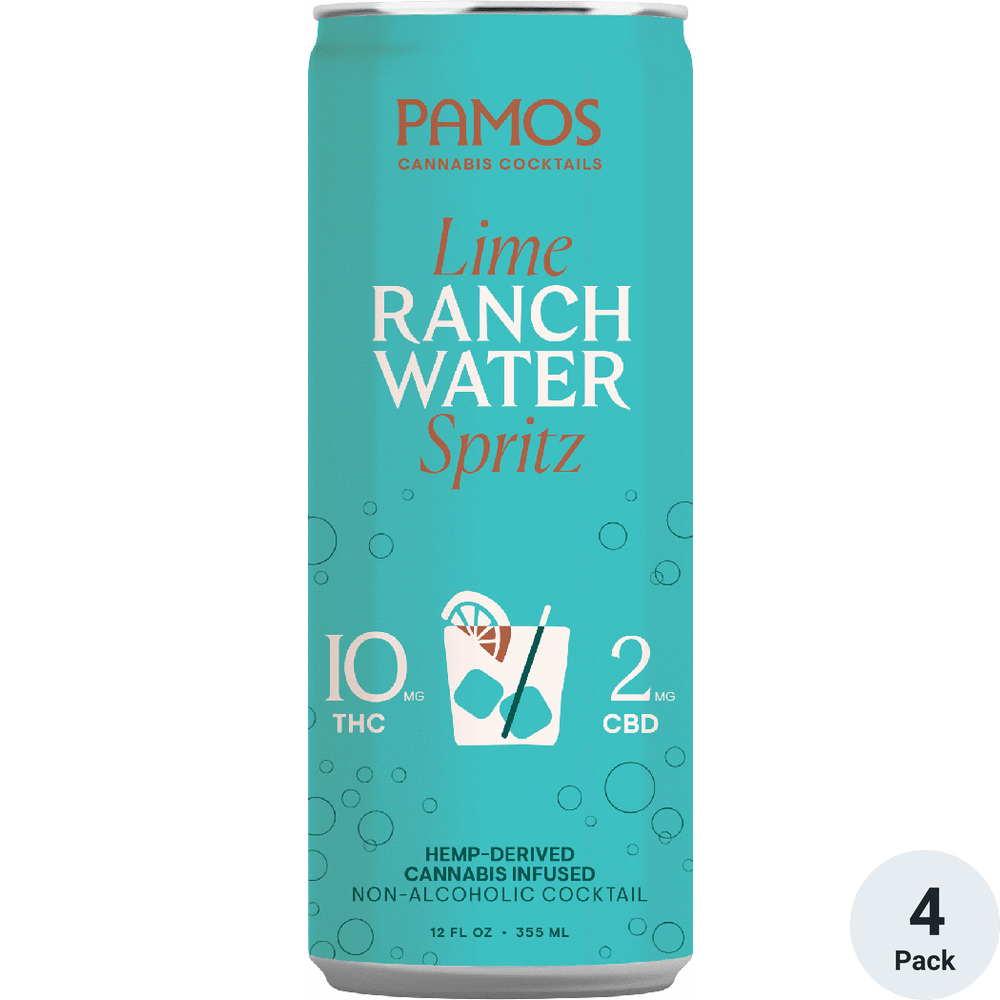Pamos THC 10mg Spritz Ranch Water