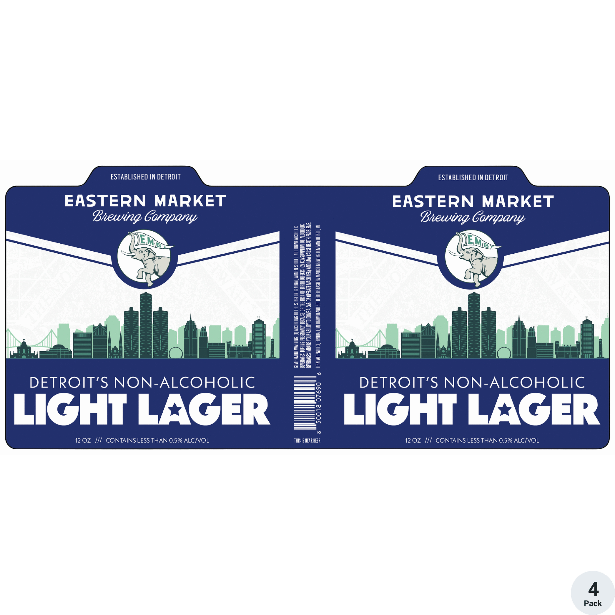 Eastern Market Non-Alcoholic Light Lager | Total Wine & More