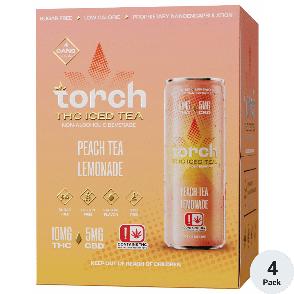 Torch THC 10mg Peach Tea Lemonade