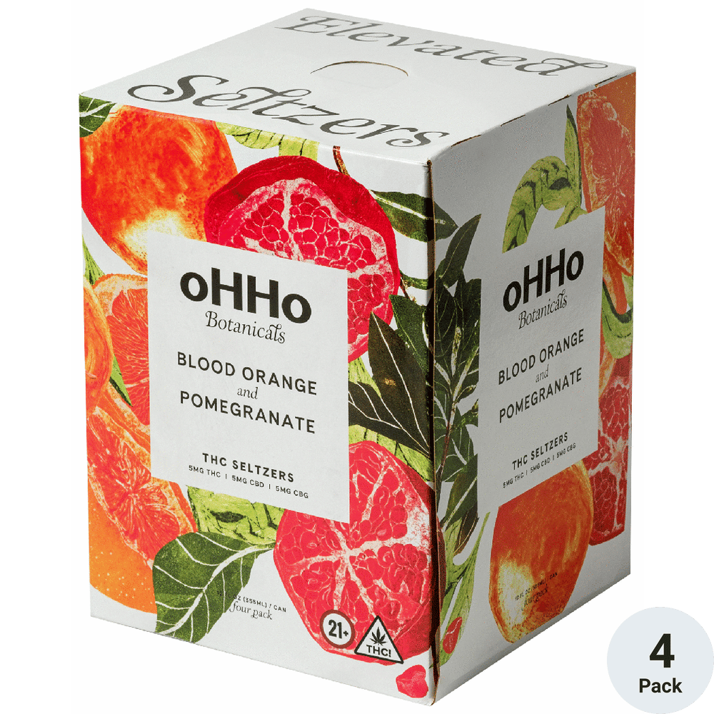oHHo THC 5mg Blood Orange & Pomegranate