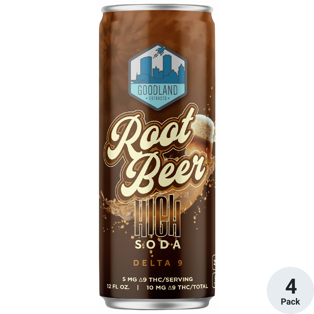 Goodland THC 10mg Root Beer High Soda