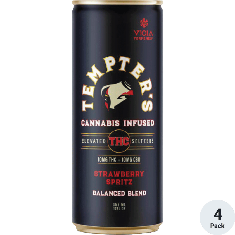Tempters THC 10mg Strawberry Spritz