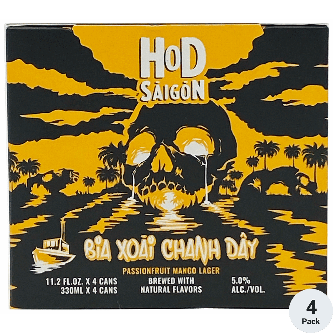 Heart of Darkness Passionfruit Mango Lager