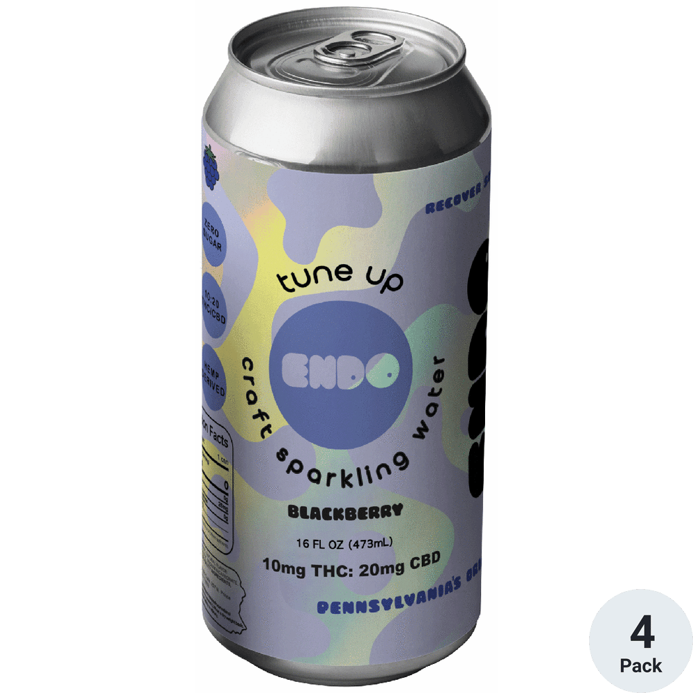 Endo Tune UP THC 10mg Blackberry Sparkling Water | Total Wine & More