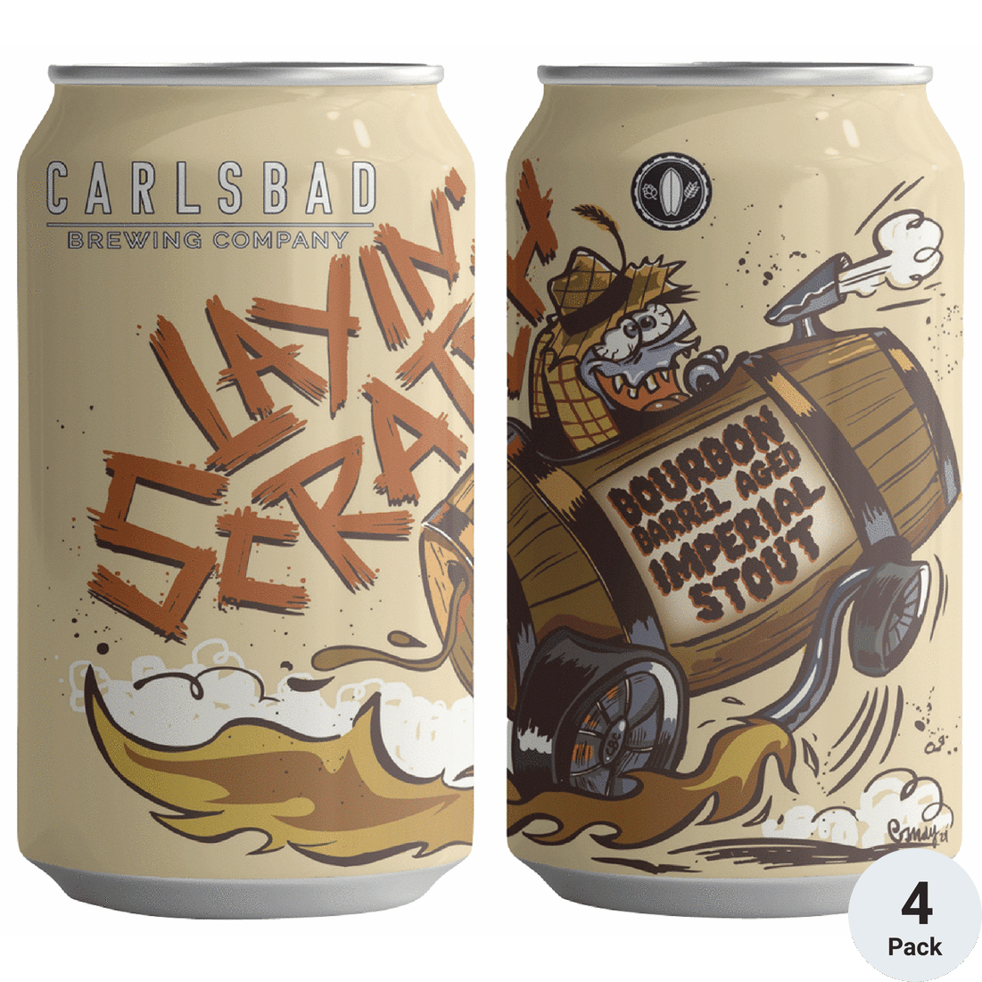 Carlsbad Layin' Scratch Bourbon Barrel Edition