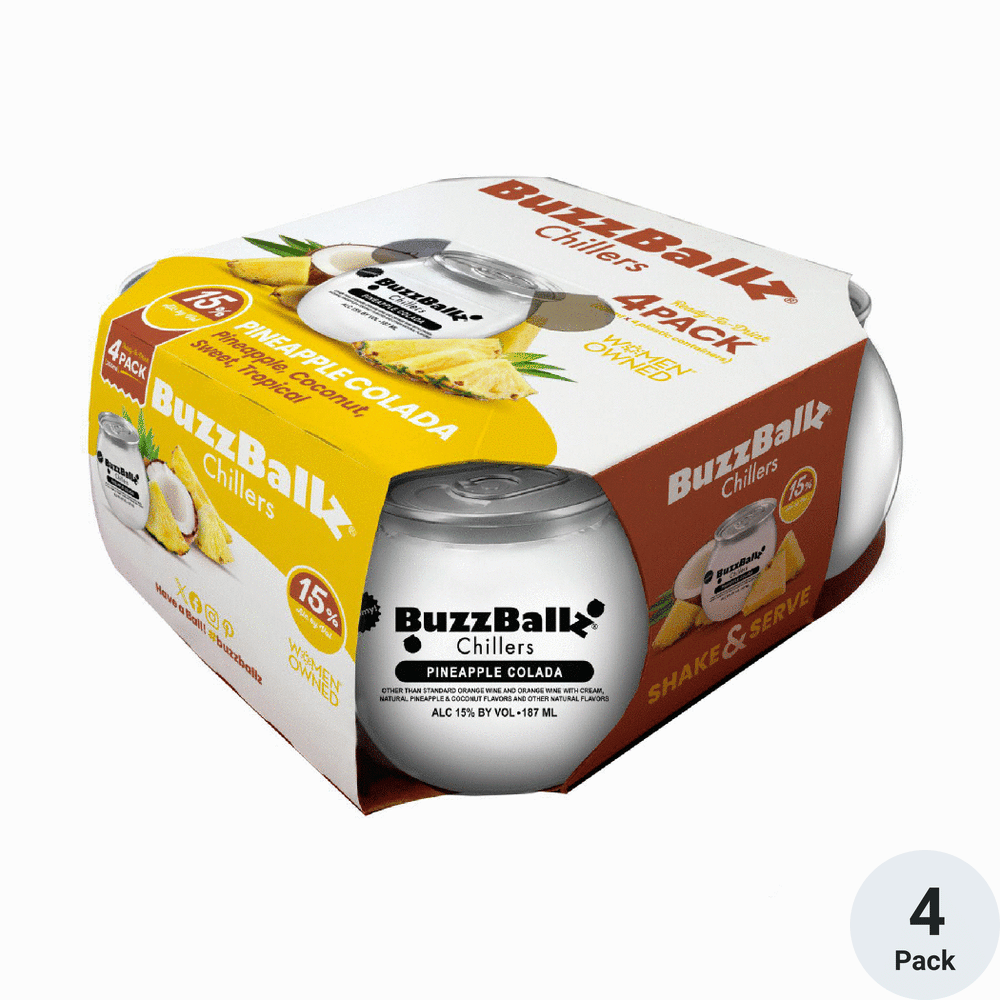 Buzzballz Chillers Pineapple Colada | Total Wine & More