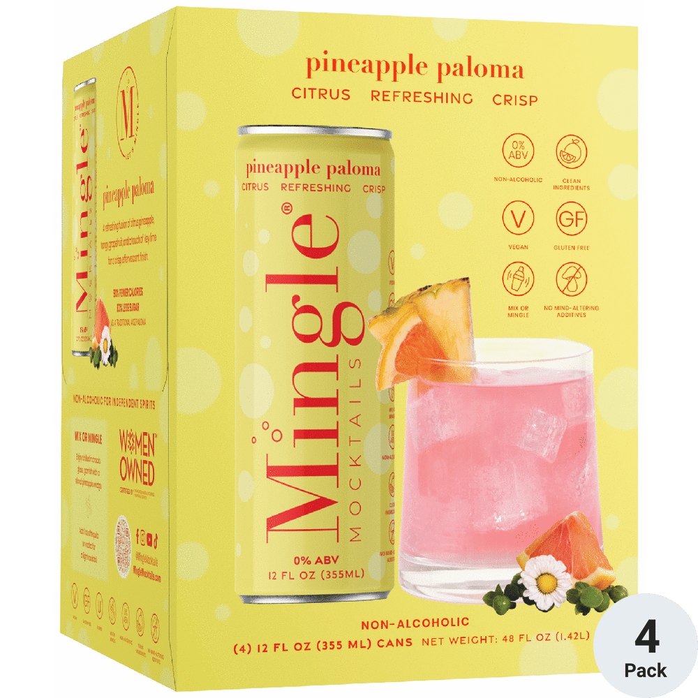 Mingle Non-Alcoholic Pineapple Paloma | Total Wine & More