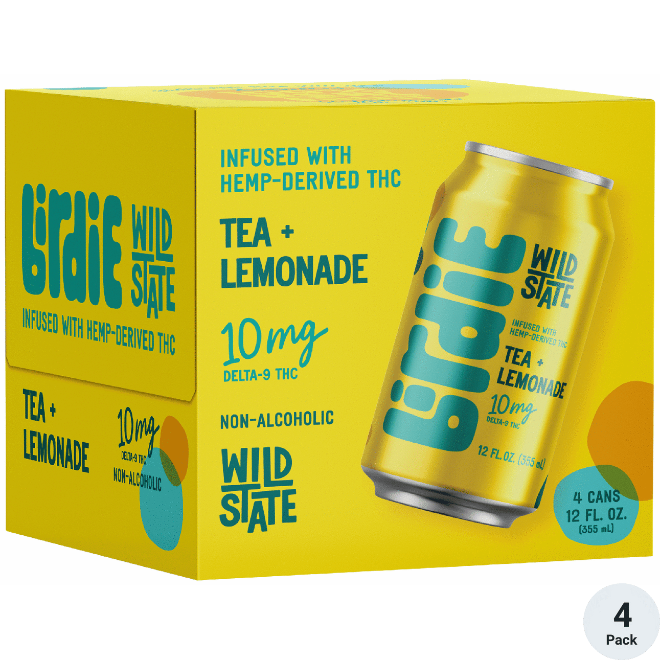 Birdie THC 10mg Tea + Lemonade