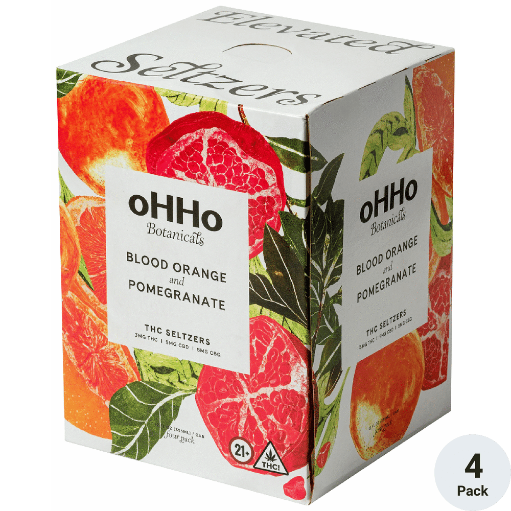 oHHo THC 3mg Blood Orange Pomegranate CT