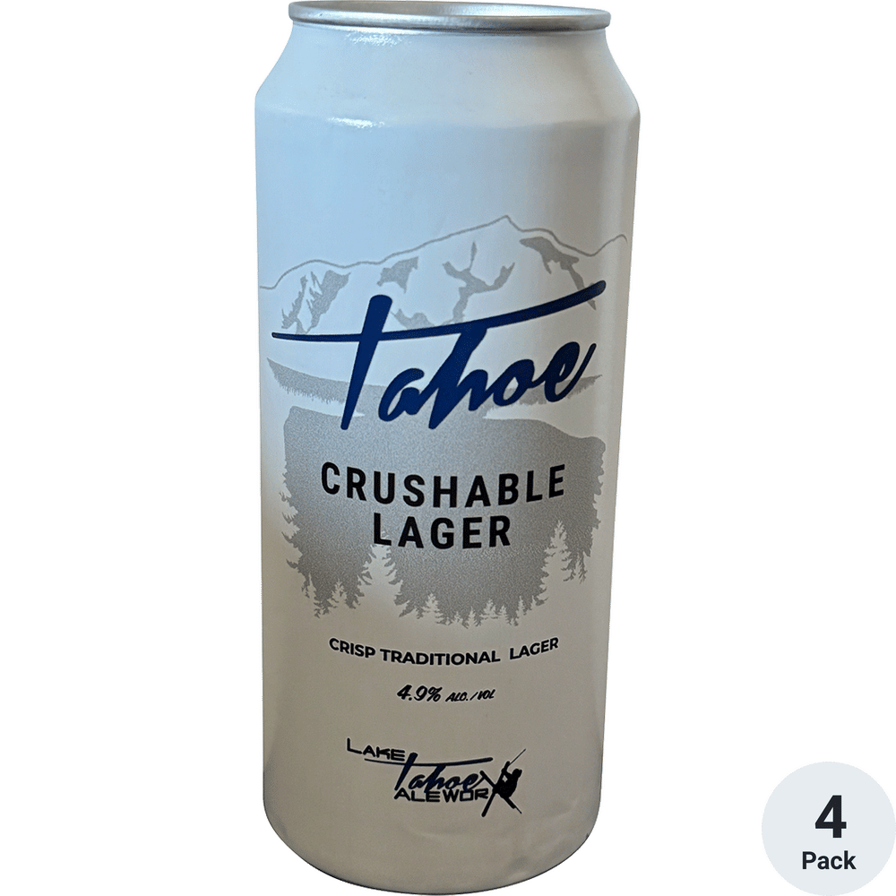 Lake Tahoe AleWorX Crushable Lager
