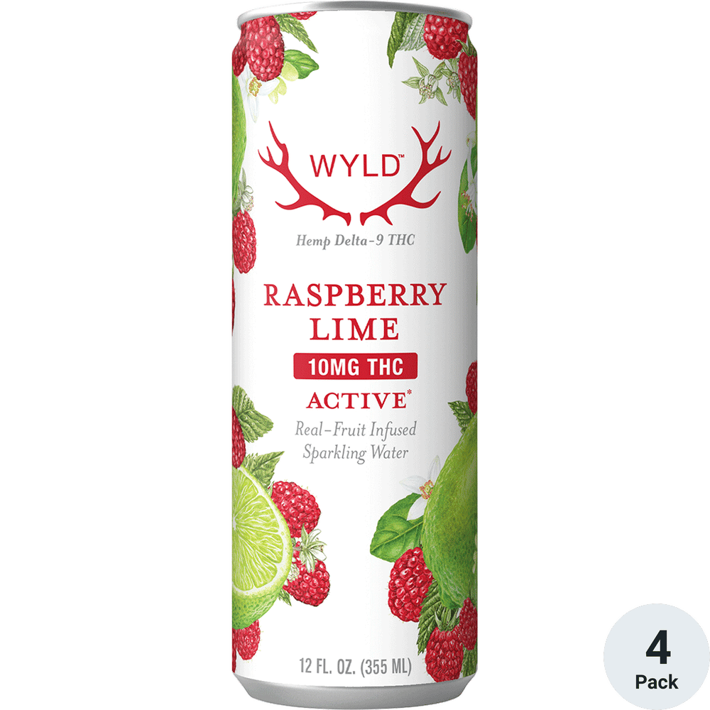 Wyld THC 10mg Raspberry Lime