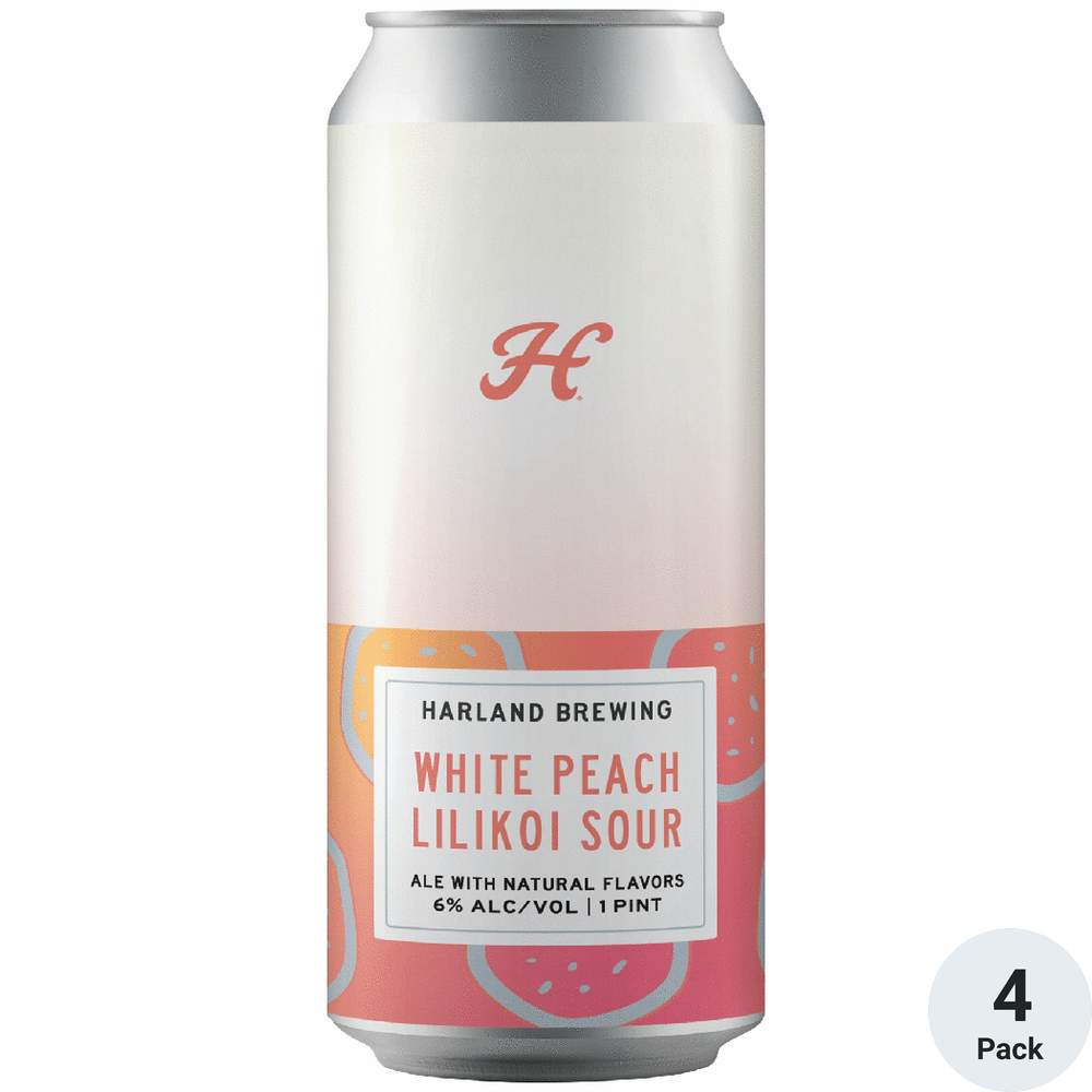 Harland White Peach Lilikoi Sour | Total Wine & More