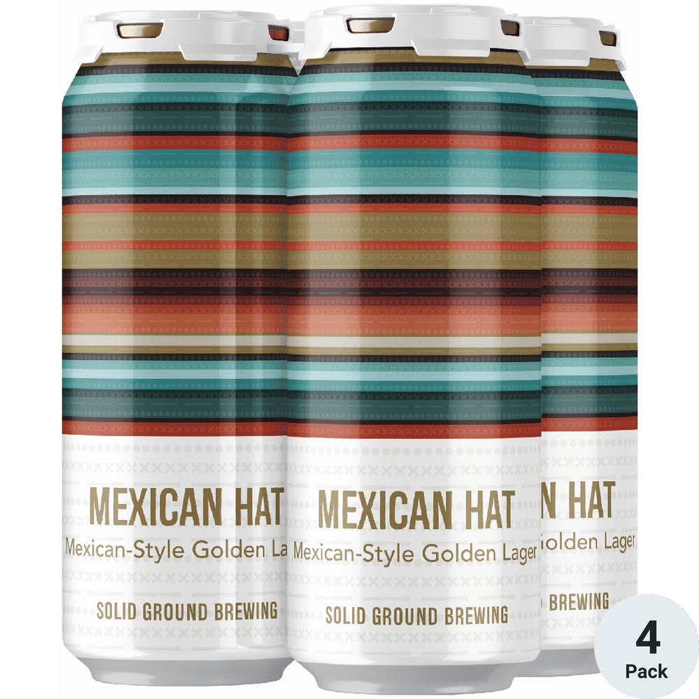 Solid Ground Mexican Hat Golden Lager