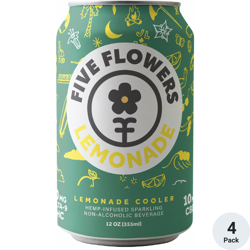 Five Flowers THC 10mg Lemonade