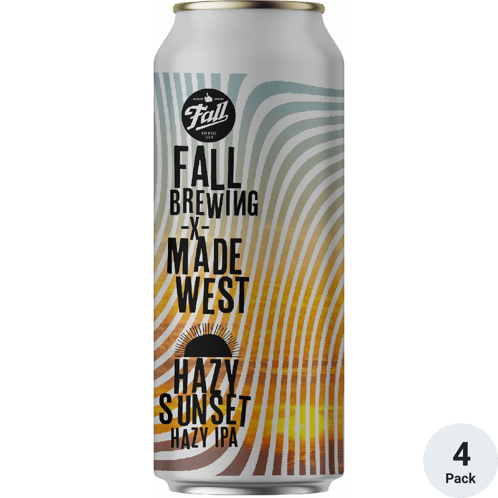 Fall Brewing Hazy Sunset Hazy IPA