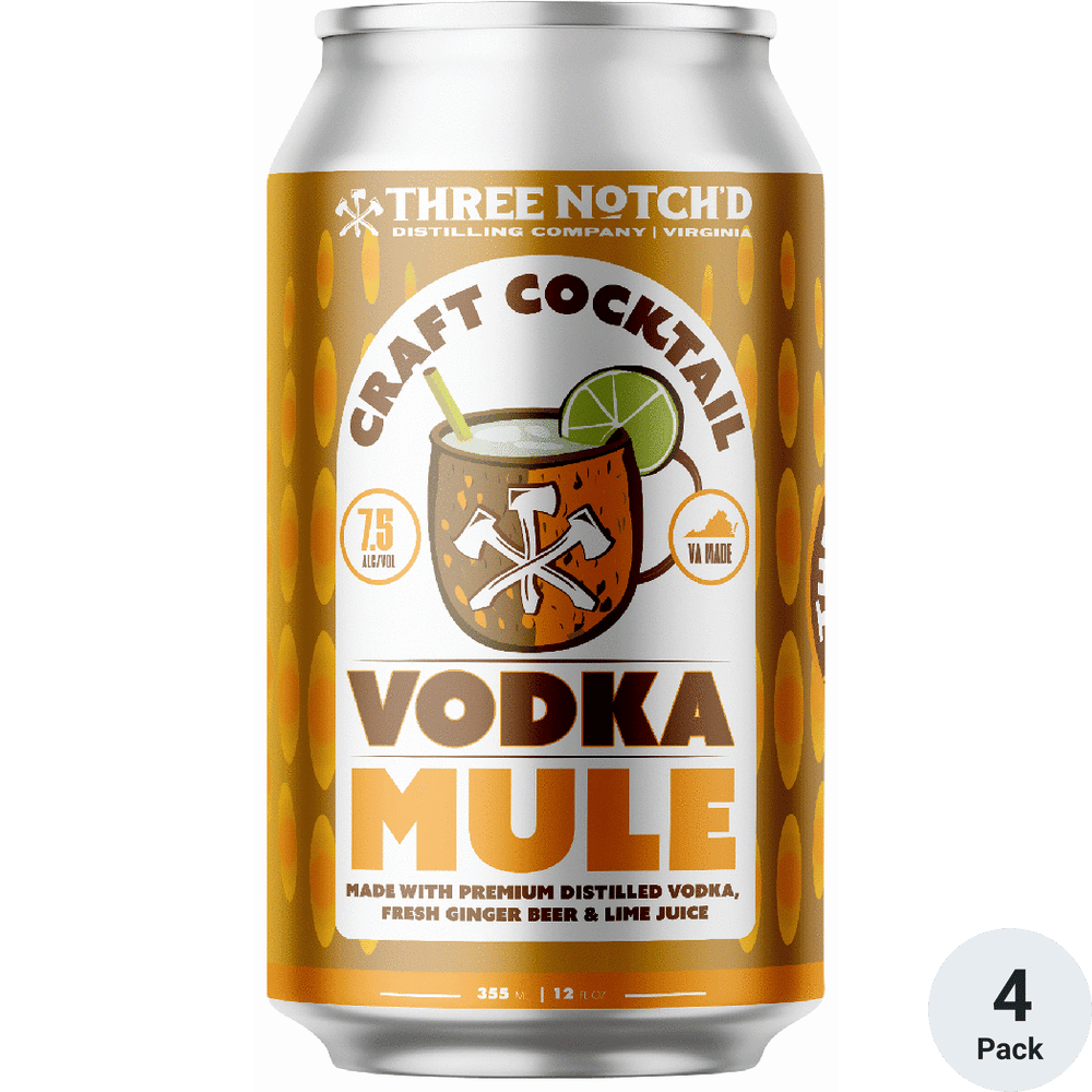 Three Notch'd Vodka Mule | Total Wine & More