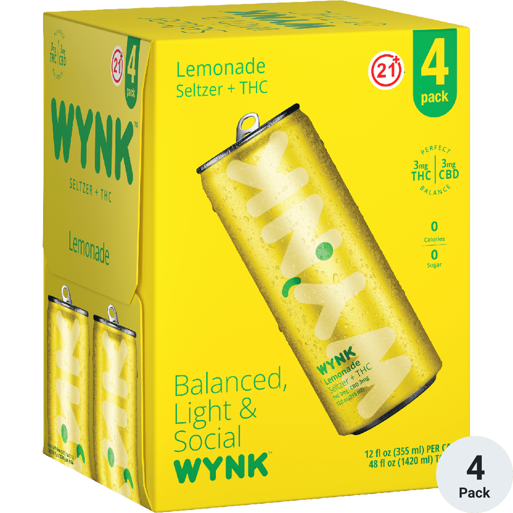 Wynk THC 3mg Lemonade CT