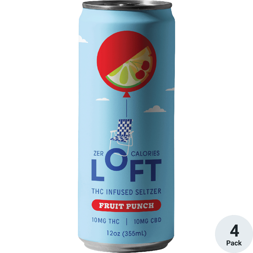 Loft THC 10mg Fruit Punch | Total Wine & More