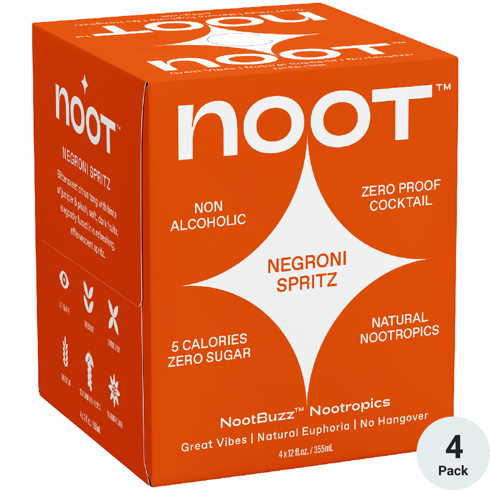 NOOT Non-Alcoholic Negroni Spritz