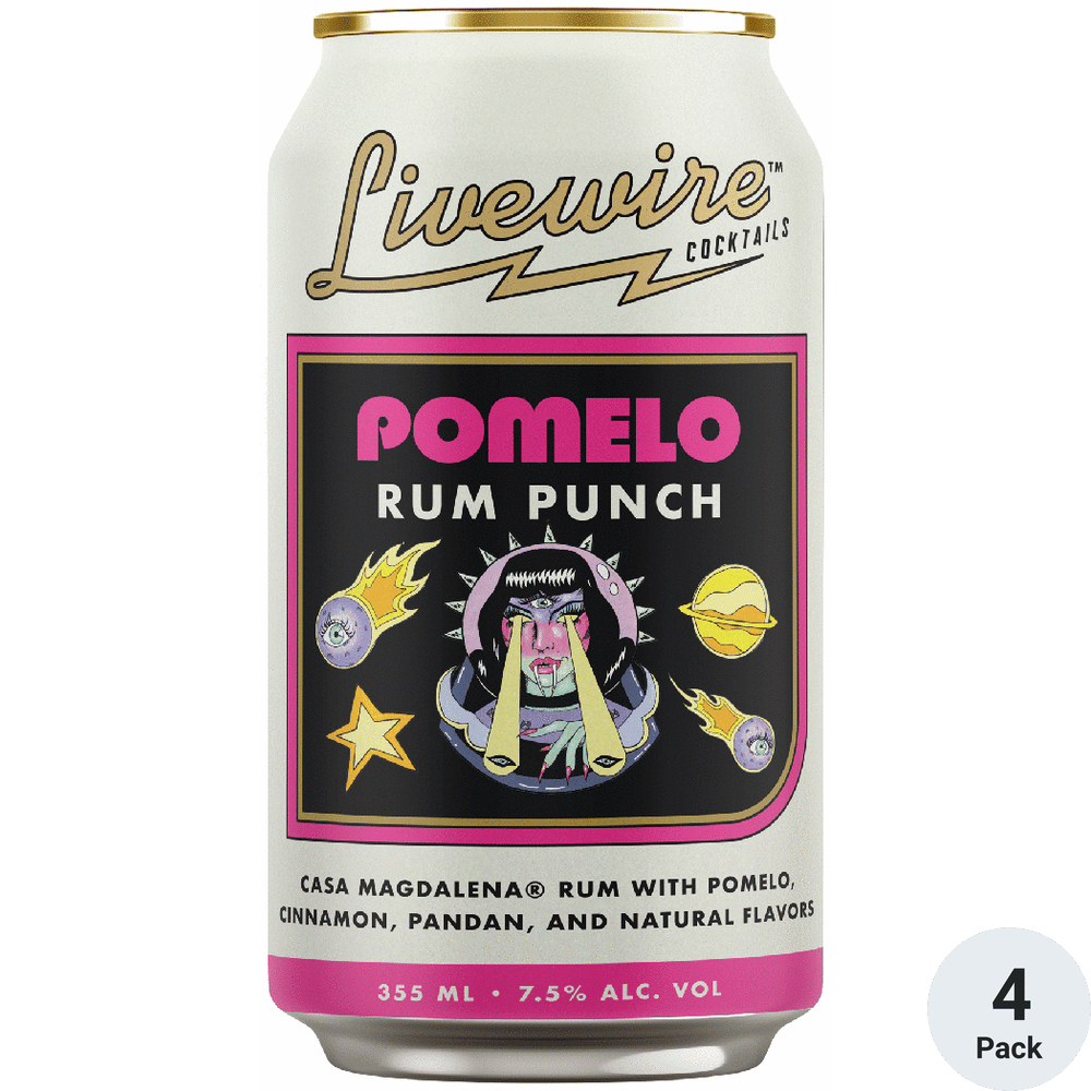 LiveWire Pomelo Rum Punch