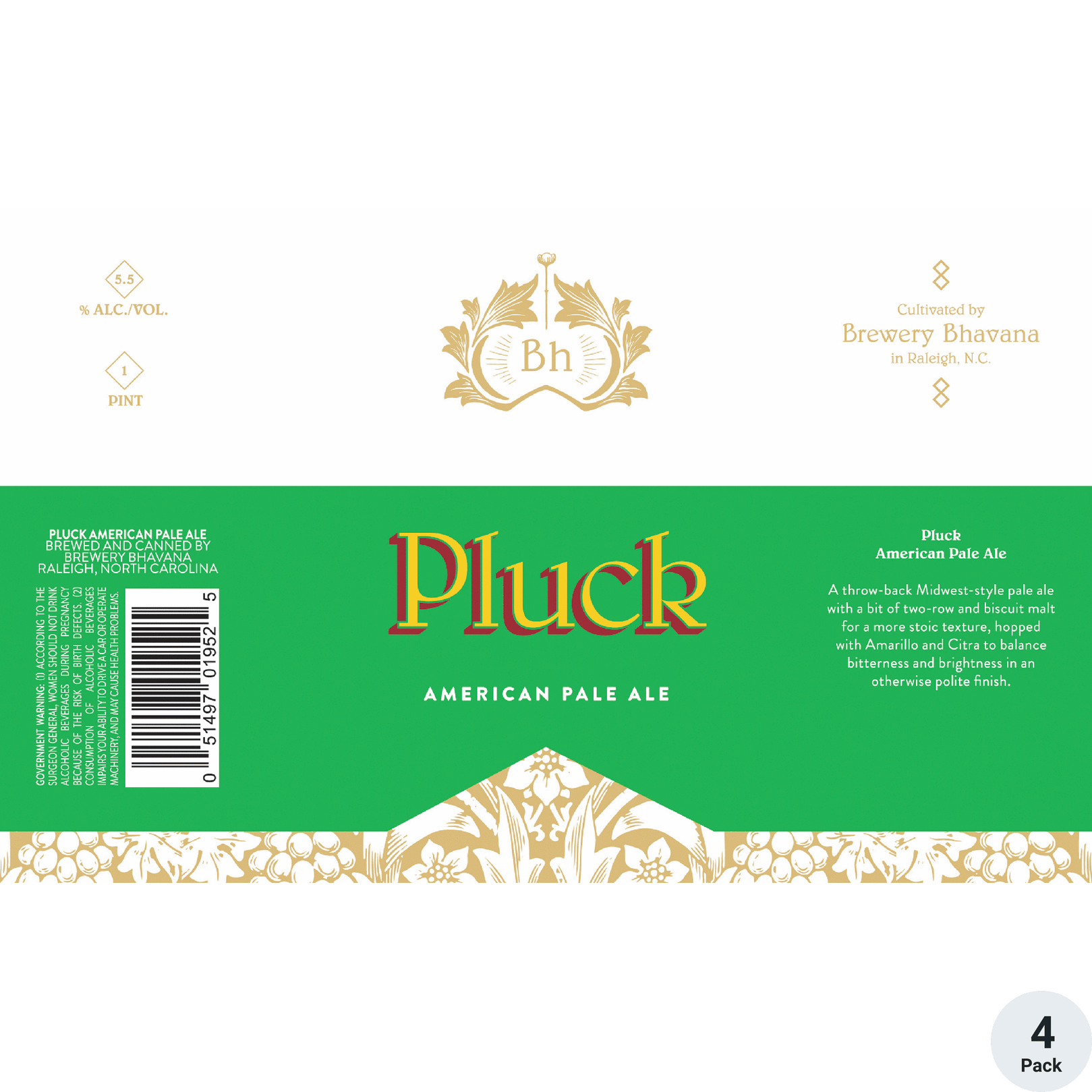 Brewery Bhavana Pluck | Total Wine & More