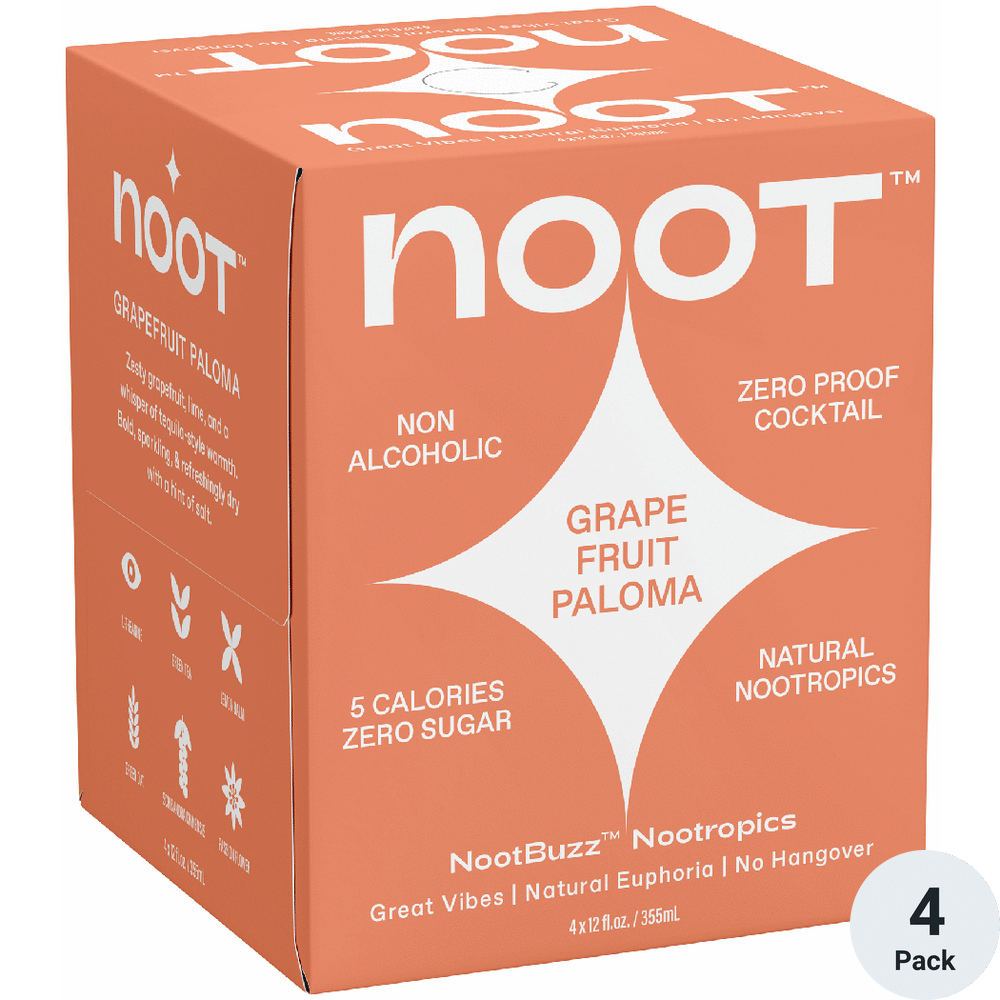NOOT Non-Alcoholic Grapefruit Paloma