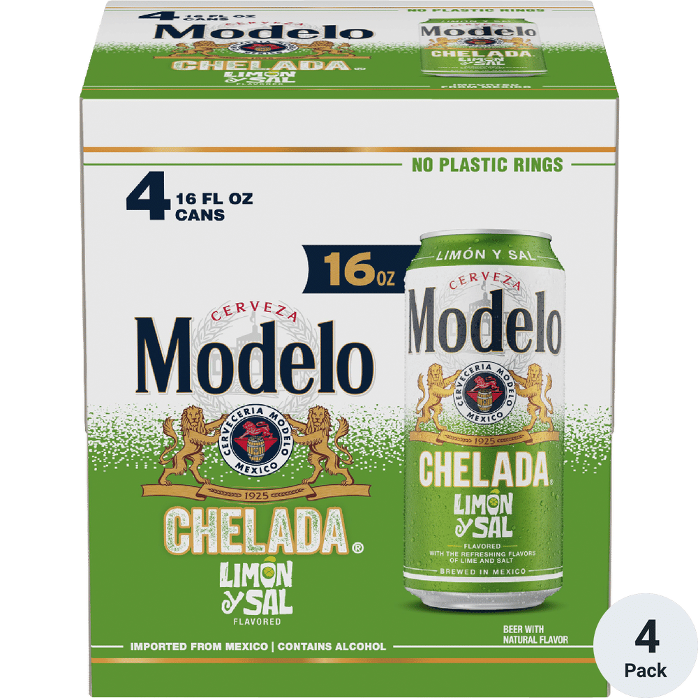 Modelo Chelada Limon y Sal